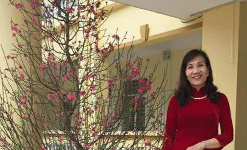 Cô Đỗ Thị Hồng, giáo viên tiểu học trường Xuân Giang, Sóc Sơn, Hà Nội.