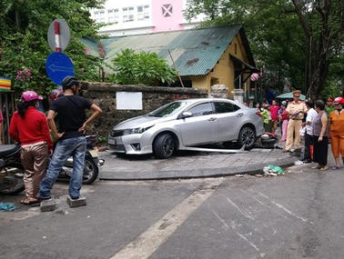 Hiện trường vụ tai nạn