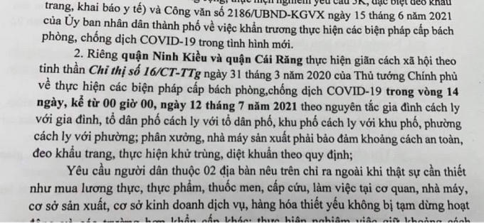 Gian cach theo Chi Thi 16 cai rang ninh kieu