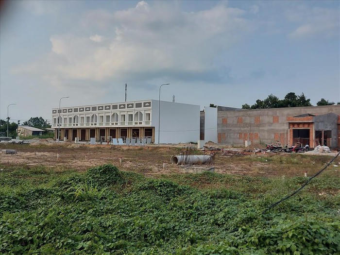 Một góc dự án khu đô thị mới Thới Lai. Ảnh Báo Lao Động.