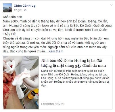 Từ vụ nhà báo Đỗ Doãn Hoàng bị hành hung: Điều tra & trả giá