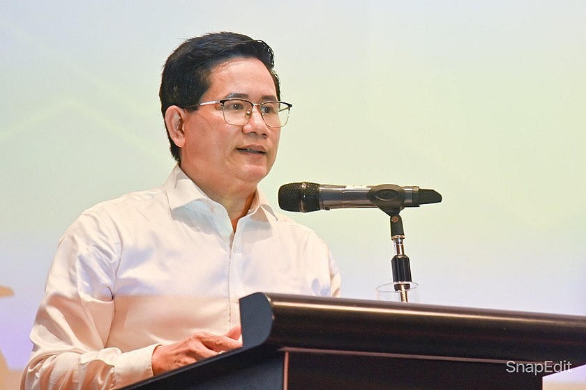 Vụ trưởng Vụ Hợp tác quốc tế, Bộ Tư pháp Nguyễn Hữu Huyên.