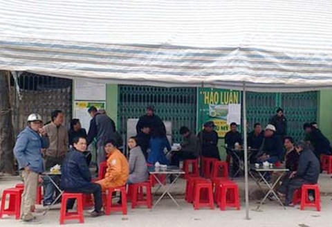 Hiện trường nơi xảy ra vụ ẩu đả. (Ảnh: báo Infornet)
