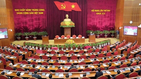 Hội nghị lần thứ hai Ban Chấp hành Trung ương Đảng khóa XII bế mạc sau 3 ngày làm việc. (Ảnh: Internet)