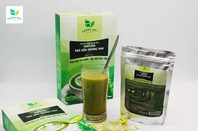 Trà matcha Sương Mai.