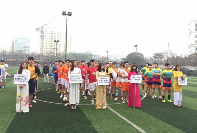 Hình ảnh giải đấu “Tuổi trẻ hành động vì cộng đồng lần thứ nhất” năm 2016.