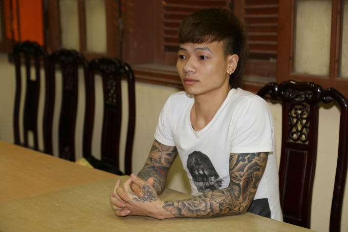 Khá Bảnh tại cơ quan Công an.