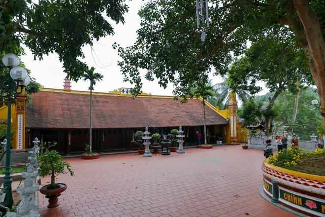 Ngôi chùa có lịch sử nghìn năm.