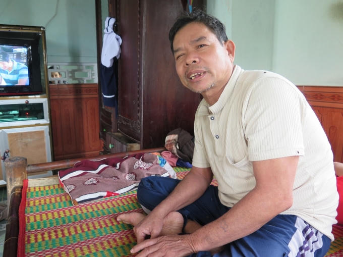 Ông Khiêm mong tòa phúc thẩm giảm án cho con mình. (ảnh Văn Hoàng).