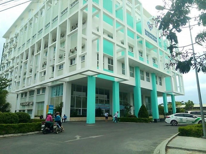 Bệnh viện Đa khoa Tâm Trí Nha Trang, nơi xảy ra vụ nam điều dưỡng hiếp dâm nữ bệnh nhân.