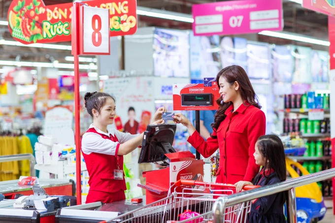 Tích và tiêu điểm dễ dàng tại các điểm dịch vụ thuộc tập đoàn Vingroup.