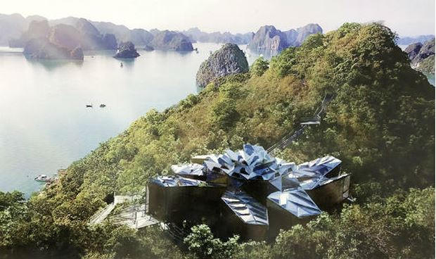 Công trình nhà trưng bày trung tâm là điểm nhấn với những không gian trưng bày đa dạng.