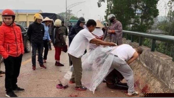 Hiện trường xảy ra vụ án tại Cầu Cứng.