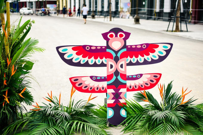 Dấu ấn của lục địa đen phủ kín cả khu vực Shophouse thuộc Sun Premier Village Ha Long Bay (2)