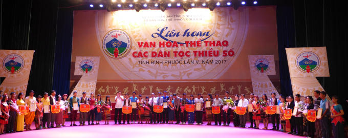 Liên hoan văn hóa thể thao các dân tộc thiểu số năm 2017 được tổ chức khá thành công.