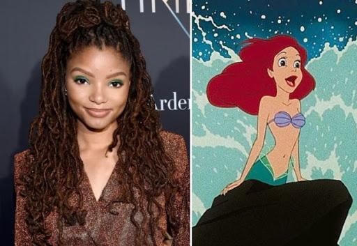 Halle Bailey cũng gây tranh cãi khi được giao đảm nhiệm vai nàng tiên cá Ariel.