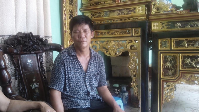 Nguyên Văn Chinh (bố đẻ của nạn nhân) kể lại sự việc đau lòng khiến con trai mình mất mạng.