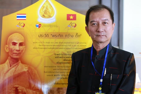Ông Sudhep Silpangam - Giám đốc dự án dựng phật tích hòa thượng Thích Quảng Đức.
