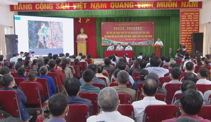Lãnh đạo các cấp, ngành tỉnh Nghệ An đã trao đổi chi tiết, cụ thể tới tận người dân
