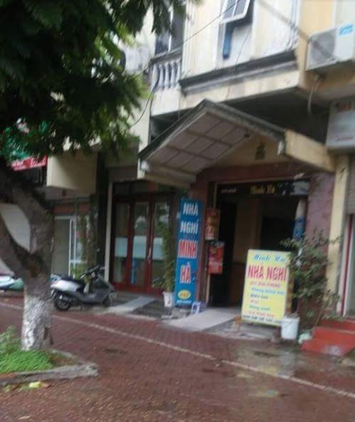 Nhà nghỉ Minh Hà, nơi nạn nhân Nguyễn Thị Hương L bị sát hại.