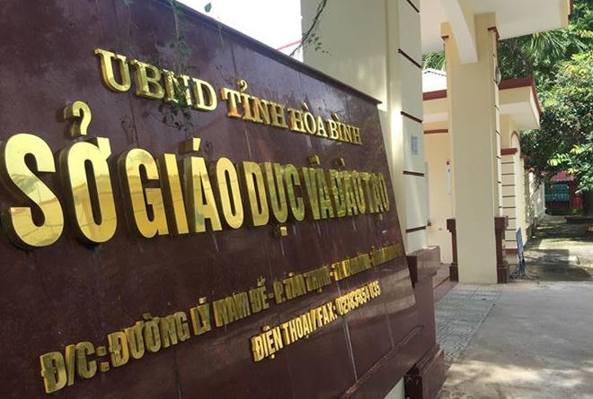 Sở GD&amp;ĐT tỉnh Hòa Bình.
