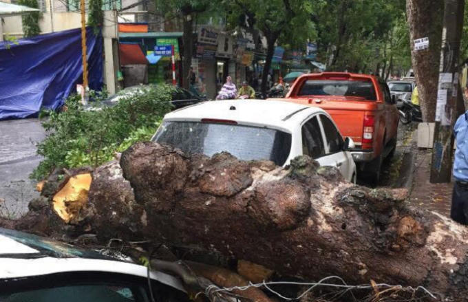 Hiện trường nơi xảy ra vụ việc.