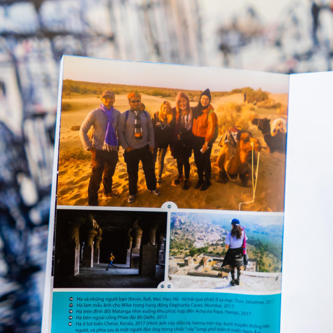 Ra mắt sách du kí về hành trình xuyên Ấn của cô gái Việt