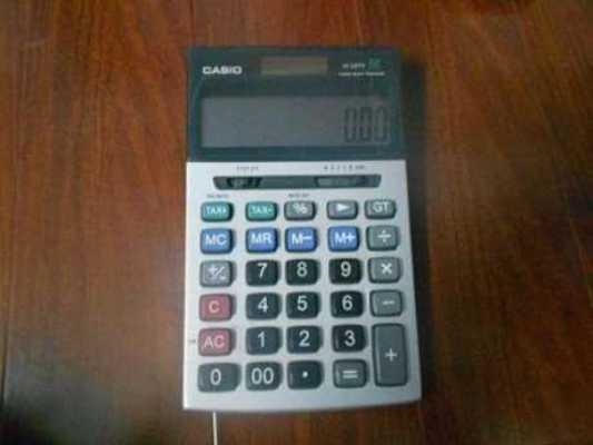 Máy tính Casio "thần thánh" mà bạn nhỏ nào lúc đó cũng đều muốn sở hữu. Ảnh: sưu tầm.