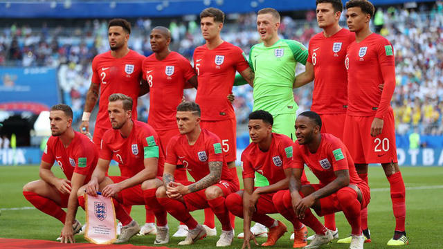 Sở hữu đội hình trẻ trung cùng lối đá hiện đại ĐT Anh đang là ứng cử viên sáng giá cho chức vô địch. (Ảnh: Dân trí)