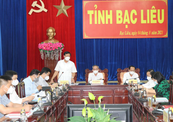 Bac Lieu hop TT Bo Y te