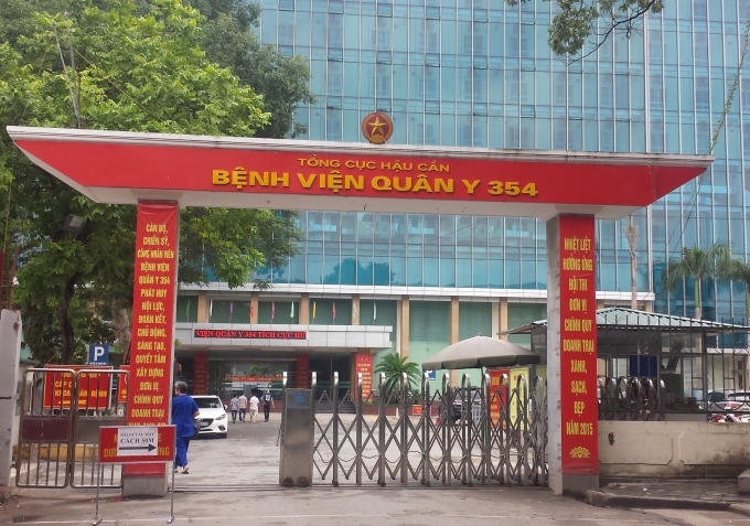 Bệnh viện 354 nơi Minh "sâm" điều trị