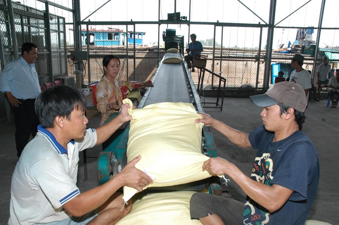 Nhiều tín hiệu vui đầu năm đối với lĩnh vực xuất khẩu gạo. (Nguồn ảnh: Internet)