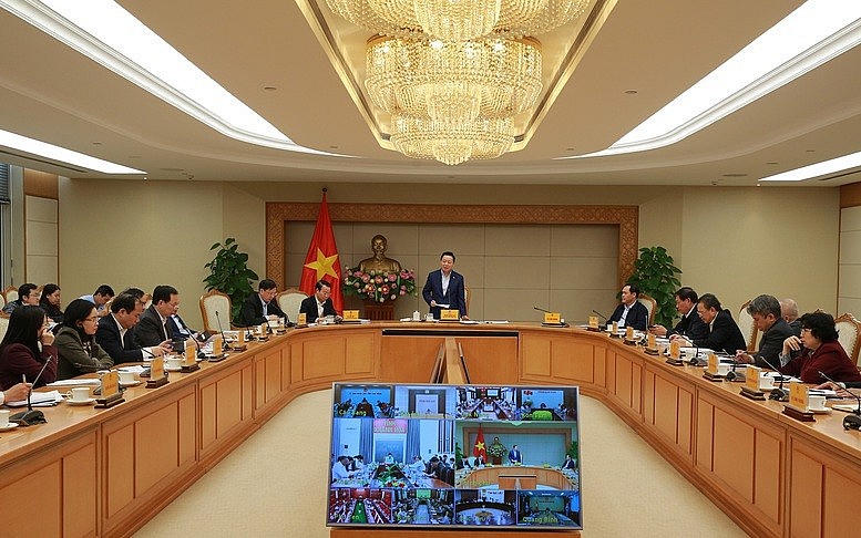 Quang cảnh buổi làm việc. Ảnh: VGP