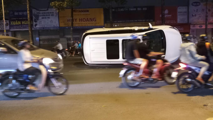 Hiện trường vụ việc.