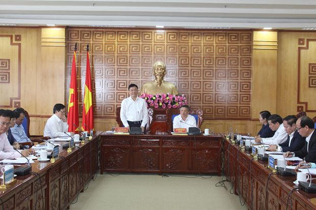 Bộ trưởng L&ecirc; Th&agrave;nh Long l&agrave;m việc với Tỉnh ủy Lai Ch&acirc;u: Tỉnh quan t&acirc;m, bố tr&iacute; c&aacute;n bộ l&agrave;m ph&aacute;p chế