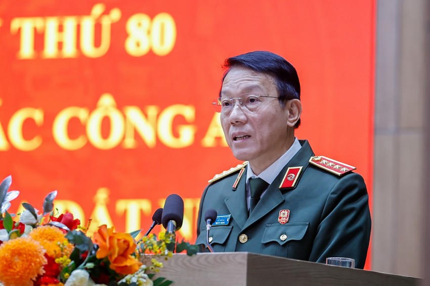 Bộ trưởng Bộ Công an Lương Tam Quang.