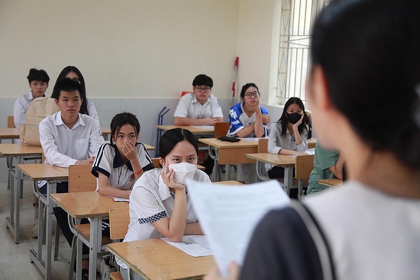 Sở GD&ĐT TP Hà Nội công bố môn thi thứ 3 kỳ thi tuyển sinh vào lớp 10. (Ảnh minh hoạ)
