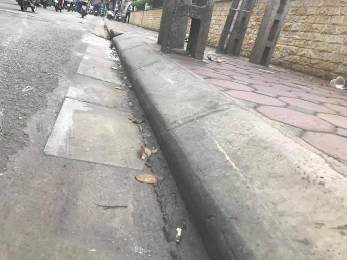 Hiện trường nơi xảy ra sự việc trên.