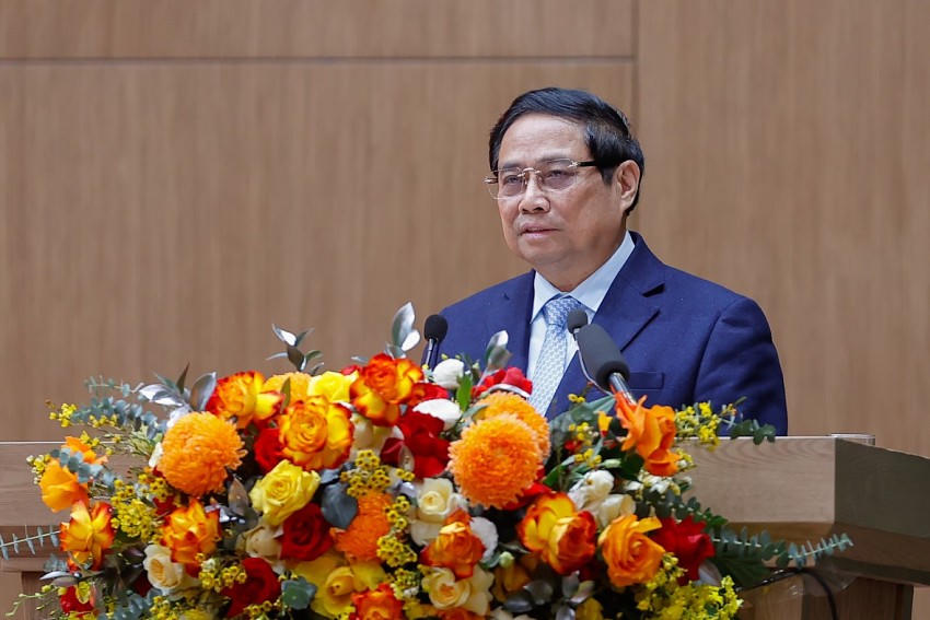 Thủ tướng phát biểu tại Hội nghị.