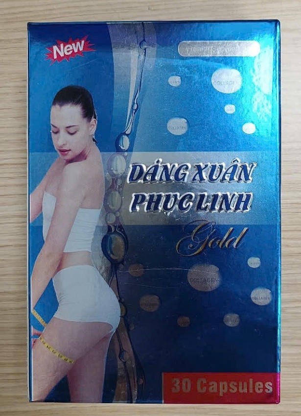 Thực phẩm bảo vệ sức khỏe Dáng xuân Phục Linh Gold chưa đăng ký công bố sản phẩm.