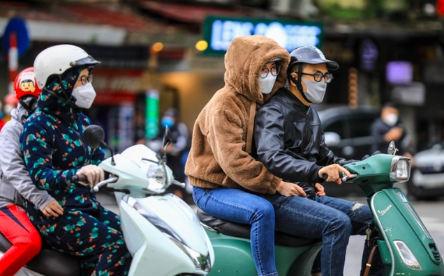 Không khí lạnh bao trùm, nhiều nơi khu vực Bắc Bộ sương mù và mưa phùn bao phủ. Hình ảnh mang tính chất minh hoạ.