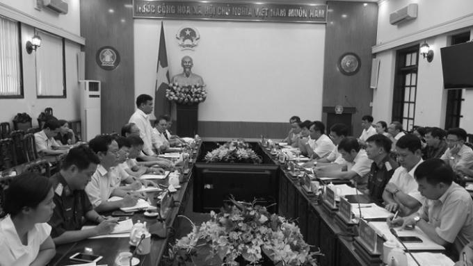 Đoàn giám sát làm việc tại BHXH tỉnh Thái Nguyên.