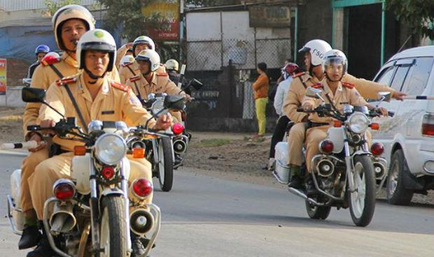 Từ 16/4, cảnh s&aacute;t cả nước bắt đầu cao điểm xử phạt vi phạm giao th&ocirc;ng
