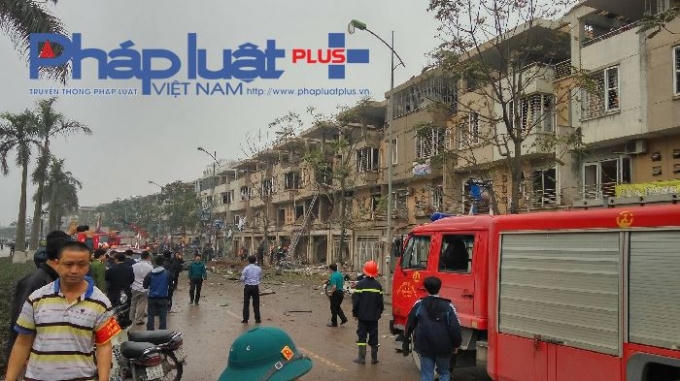 Công bố VIDEO thời khắc vụ nổ kinh hoàng tại Hà Nội khiến hơn chục người thương vong