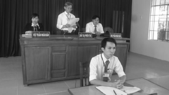 HĐXX sơ thẩm lần 3 các bị cáo ngày 11/1/2018.