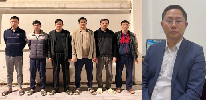 Loạt cán bộ Cảng vụ hàng hải Thanh Hóa vừa bị khới tố vì nhận hối lộ ( CA Thanh Hóa)