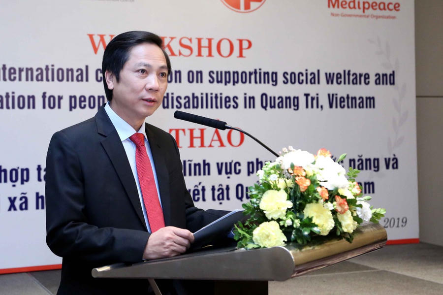 Ông Hoàng Nam - Phó Chủ tịch UBND tỉnh Quảng Trị, Trưởng Ban Tổ chức Lễ hội Vì Hòa bình năm 2024.