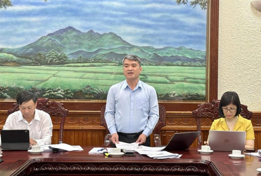 Thứ trưởng Nguyễn Thanh Tú phát biểu kết luận.