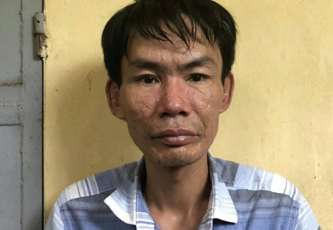 Nguyễn Thế Anh, nghi can bị khởi tố về tội chống người thi hành công vụ.