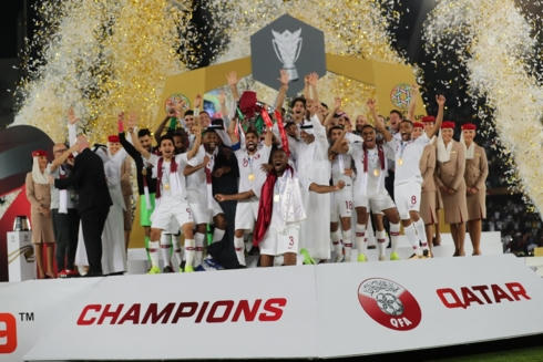 Qatar vô địch Asian Cup 2019 với thành tích toàn thắng (Ảnh: AFC).